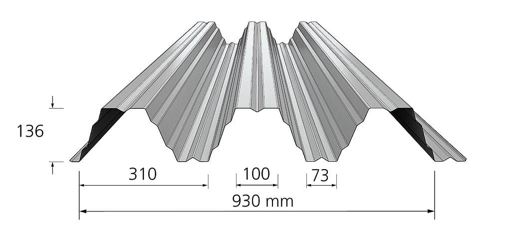 BORGA | TR 136 with meachurements