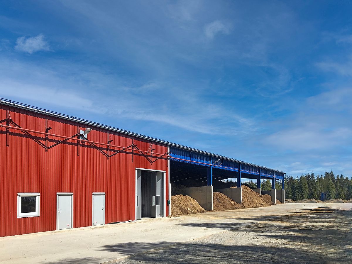 Kontorbygg med lager, Maura | BORGA