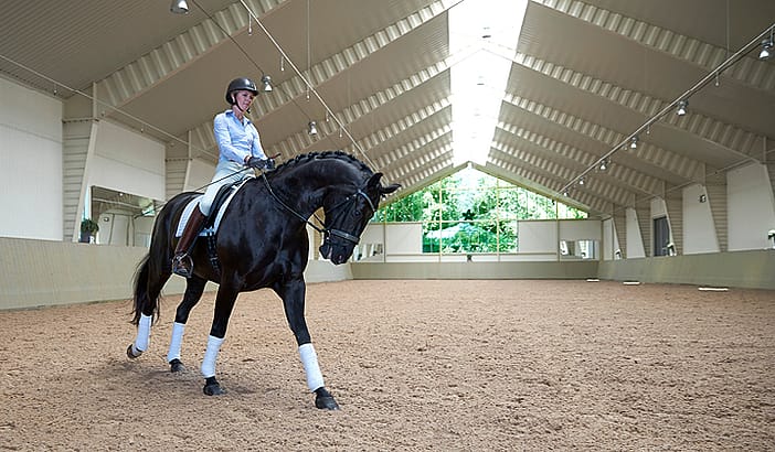 Customer Case riding arena| BORGA