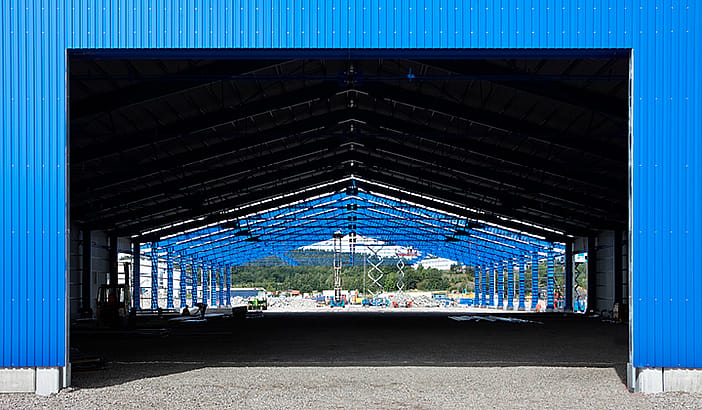 Customer Case logistic hall| BORGA