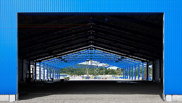 Customer Case logistic hall| BORGA