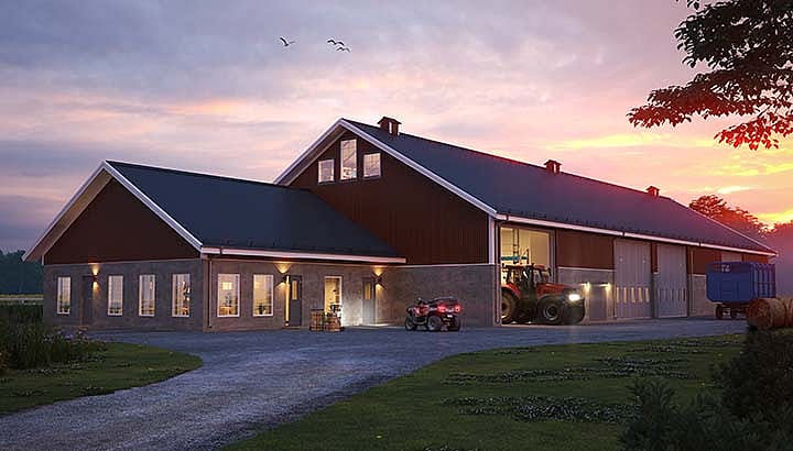 Vi bygger haller for landbruket | BORGA